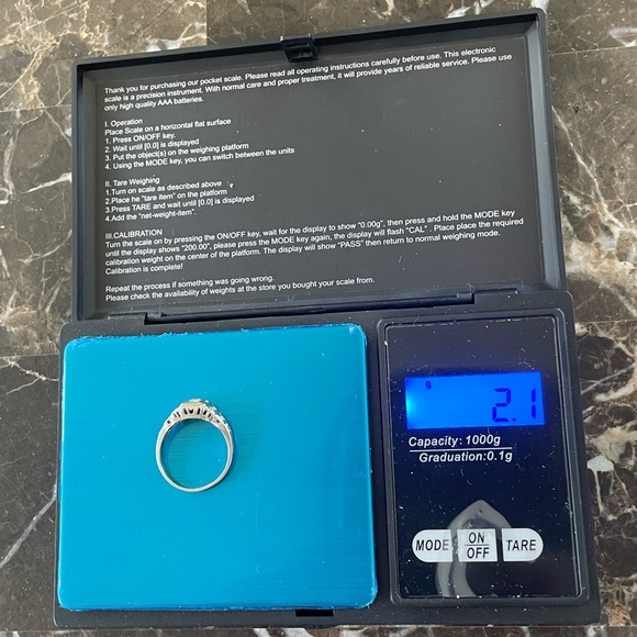 Antique 18k Diamond Ring - Picture 10 of 14